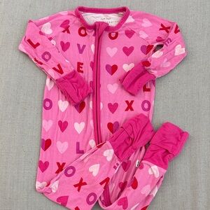 Little Sleepies Pink Love Kids Pajamas